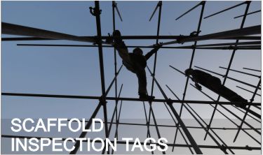 Scaffold Safe / Unsafe Inspection Tags